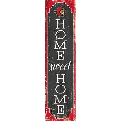 Ottawa Senators 24" Home Sweet Home Leaner Sign