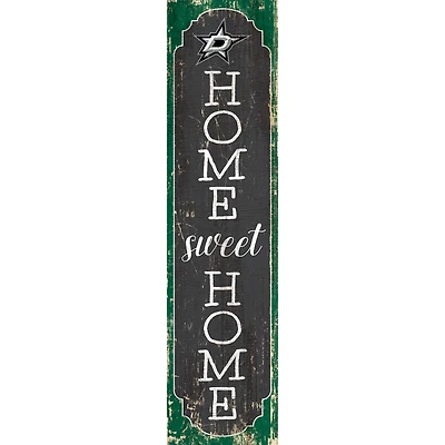 Dallas Stars 24" Home Sweet Home Leaner Sign