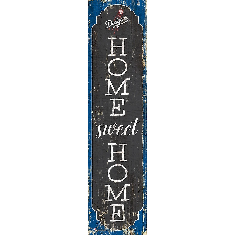 Los Angeles Dodgers 24" Home Sweet Home Leaner Sign
