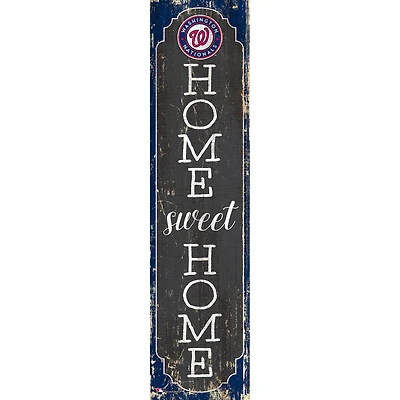 Washington Nationals 24" Home Sweet Home Leaner Sign