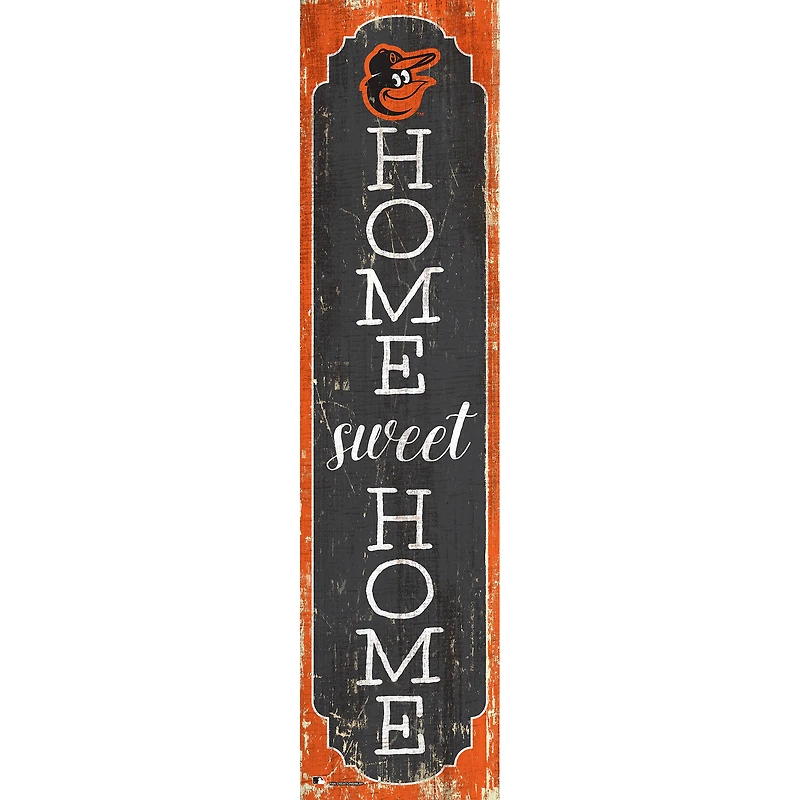 Baltimore Orioles 24" Home Sweet Home Leaner Sign