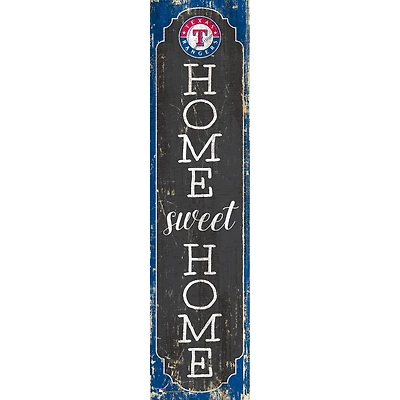 Texas Rangers 24" Home Sweet Home Leaner Sign