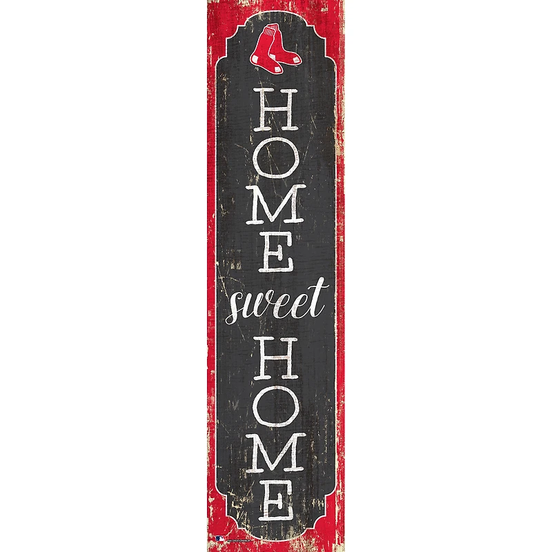 Boston Red Sox 24" Home Sweet Home Leaner Sign