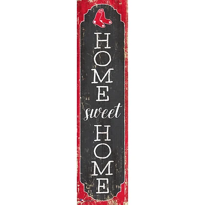 Boston Red Sox 24" Home Sweet Home Leaner Sign