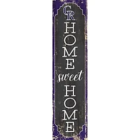 Colorado Rockies 24" Home Sweet Home Leaner Sign