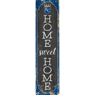 Kansas City Royals 24" Home Sweet Home Leaner Sign