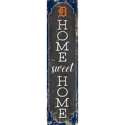 Detroit Tigers 24" Home Sweet Home Leaner Sign