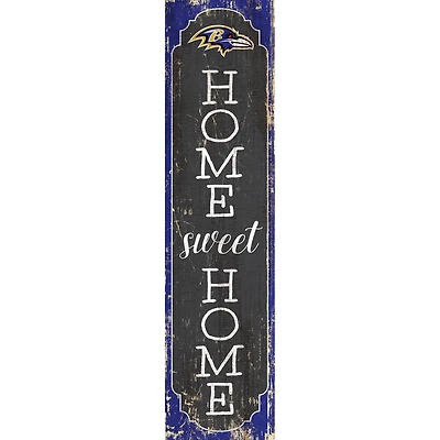 Baltimore Ravens 24" Home Sweet Home Leaner Sign