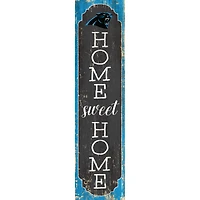 Carolina Panthers 24" Home Sweet Home Leaner Sign