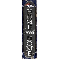 Denver Broncos 24" Home Sweet Home Leaner Sign