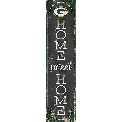 Green Bay Packers 24" Home Sweet Home Leaner Sign