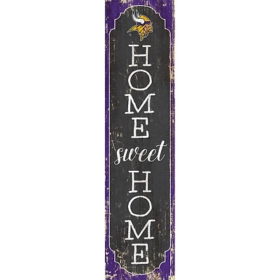 Minnesota Vikings 24" Home Sweet Home Leaner Sign