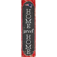 New England Patriots 24" Home Sweet Home Leaner Sign