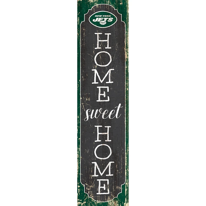 New York Jets 24" Home Sweet Home Leaner Sign