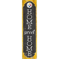 Pittsburgh Steelers 24" Home Sweet Home Leaner Sign