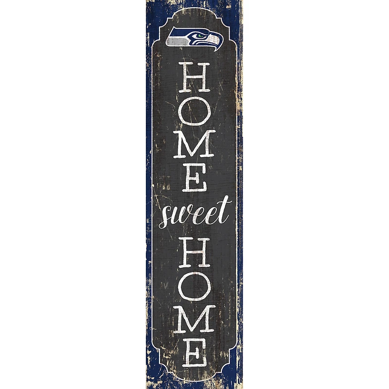 Seattle Seahawks 24" Home Sweet Home Leaner Sign