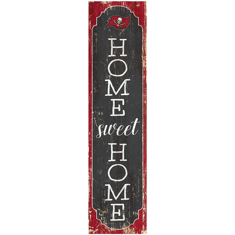 Tampa Bay Buccaneers 24" Home Sweet Home Leaner Sign