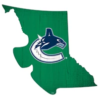 Vancouver Canucks 12" Logo State Sign