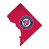 Washington Nationals 12" Logo State Sign