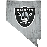 Las Vegas Raiders 12" Logo State Sign