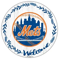New York Mets 12" Welcome Circle Sign