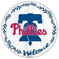 Philadelphia Phillies 12" Welcome Circle Sign