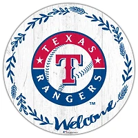 Texas Rangers 12" Welcome Circle Sign
