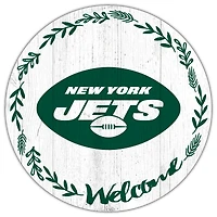 New York Jets 12" Welcome Circle Sign