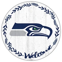 Seattle Seahawks 12" Welcome Circle Sign