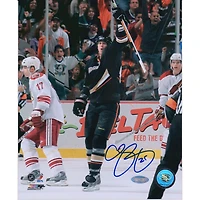 Chris Pronger Anaheim Ducks Autographed 8" x 10" Goal Celebration Photograph
