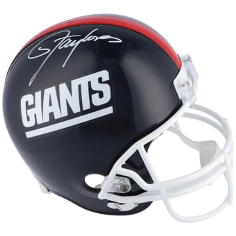 Lawrence Taylor New York Giants Autographed Throwback Riddell Replica Helmet