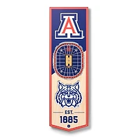 Arizona Wildcats 6'' x 19'' 3D StadiumView Banner