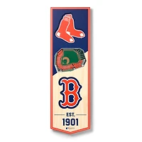 Boston Red Sox 6'' x 19'' 3D StadiumView Banner
