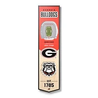 Georgia Bulldogs 8'' x 32'' 3D StadiumView Banner