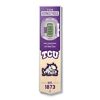 TCU Horned Frogs 8'' x 32'' 3D StadiumView Banner