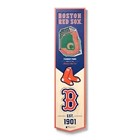 Boston Red Sox 8'' x 32'' 3D StadiumView Banner