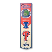 Philadelphia Phillies 8'' x 32'' 3D StadiumView Banner