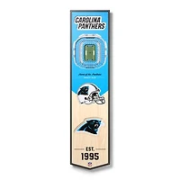 Carolina Panthers 8'' x 32'' 3D StadiumView Banner