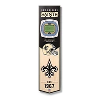 New Orleans Saints 8'' x 32'' 3D StadiumView Banner