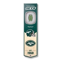 New York Jets 8'' x 32'' 3D StadiumView Banner