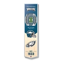 Philadelphia Eagles 8'' x 32'' 3D StadiumView Banner