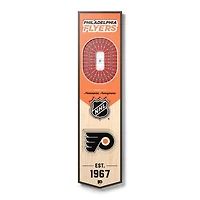 Philadelphia Flyers 8'' x 32'' 3D StadiumView Banner