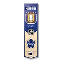 Toronto Maple Leafs 8'' x 32'' 3D StadiumView Banner