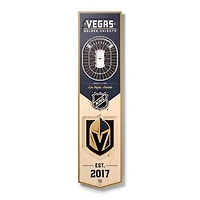 Vegas Golden Knights 8'' x 32'' 3D StadiumView Banner