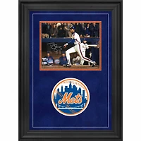 Darryl Strawberry New York Mets Deluxe Framed Autographed 8" x 10" 1986 World Series Hitting Photograph