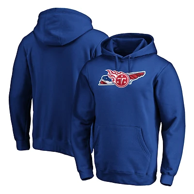 Men's Royal Tennessee Titans Banner State Pullover Hoodie