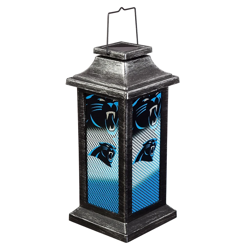 Carolina Panthers Solar Garden Lantern