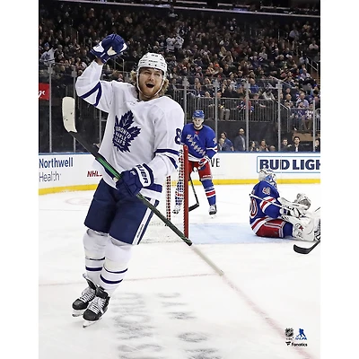 William Nylander Toronto Maple Leafs Unsigned Goal Celebration Photograph