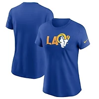 Women's Nike Royal Los Angeles Rams Local Phrase T-Shirt