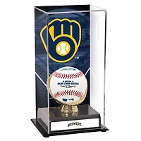 Milwaukee Brewers Sublimated Display Case with Image